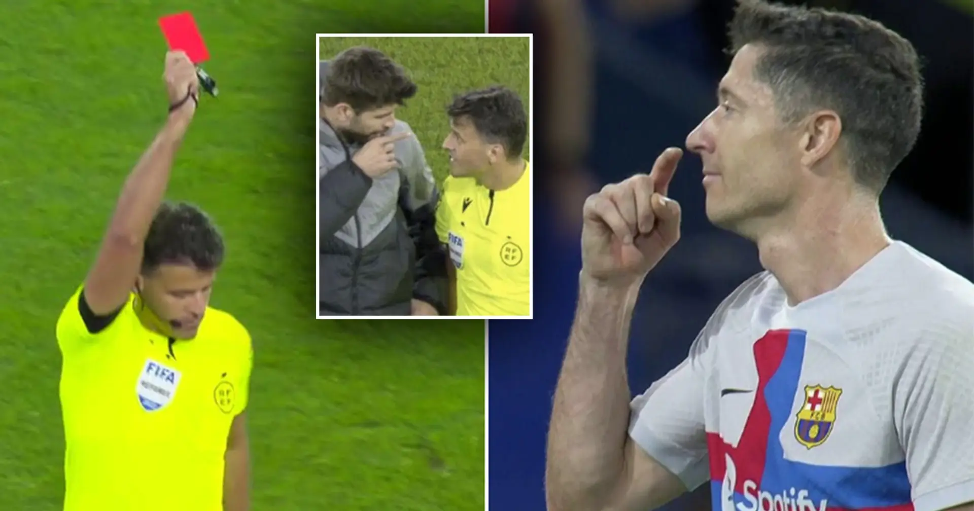 Referee for Copa del Rey match announced, Pique told him he 'screwed Barca the most'