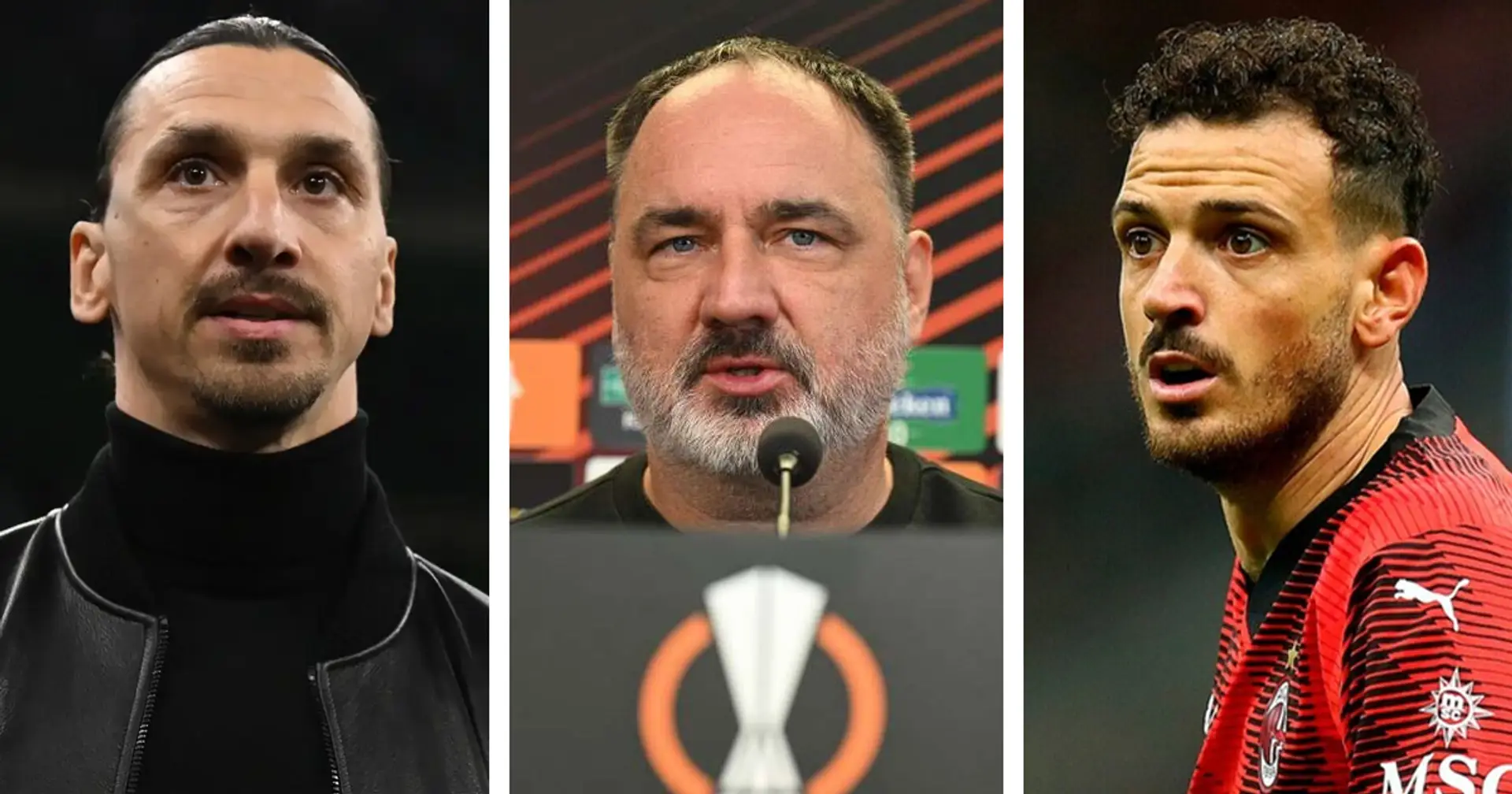"Erano dispiaciuti": l'allenatore dello Slavia Praga svela un dialogo con Florenzi e Ibra dopo il ko in Europa League