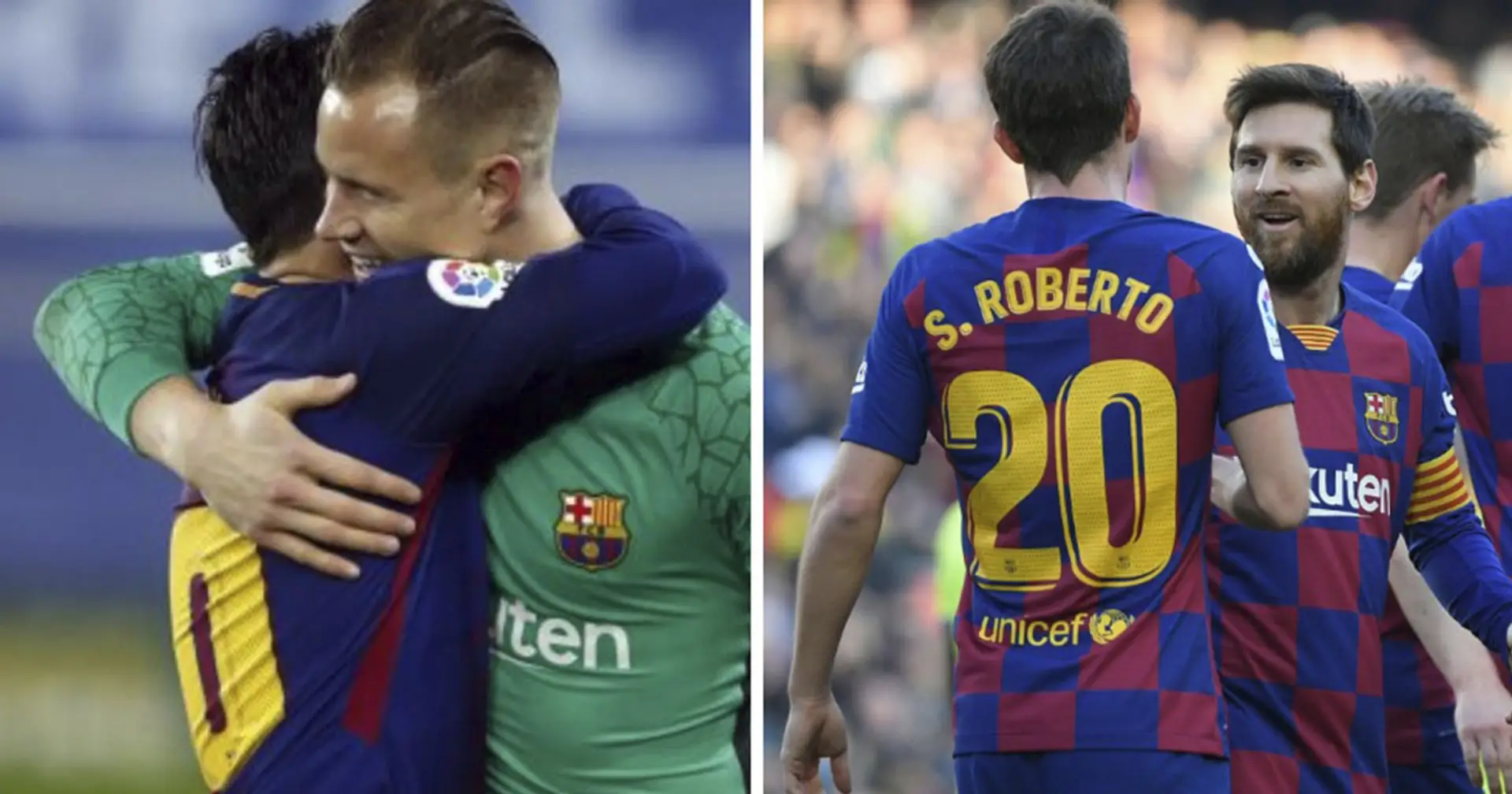 "Wir warten darauf sehr": Barcelonas Kapitäne Ter Stegen und Roberto drängen auf die Rückkehr von Messi