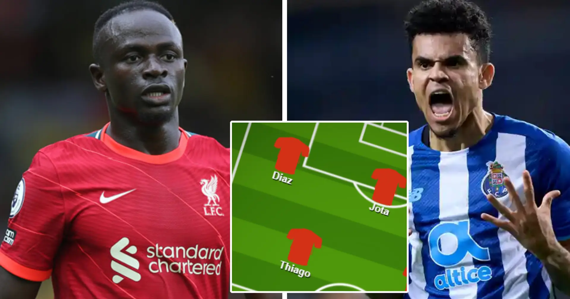 Mane drops to bench, potential formation change & more: 3 ways Liverpool can line up with Luis Diaz 