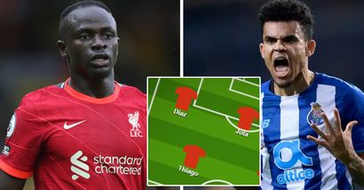 Mane drops to bench, potential formation change & more: 3 ways Liverpool can line up with Luis Diaz 