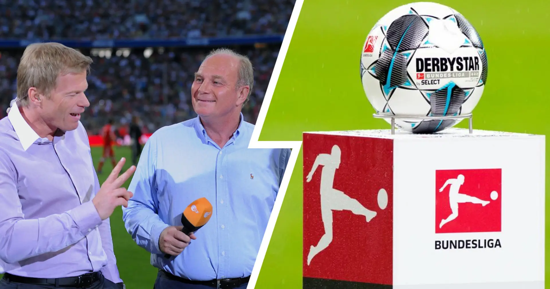 Bayern Munich legends Uli Hoeness and Oliver Kahn clash over proposed Bundesliga reform