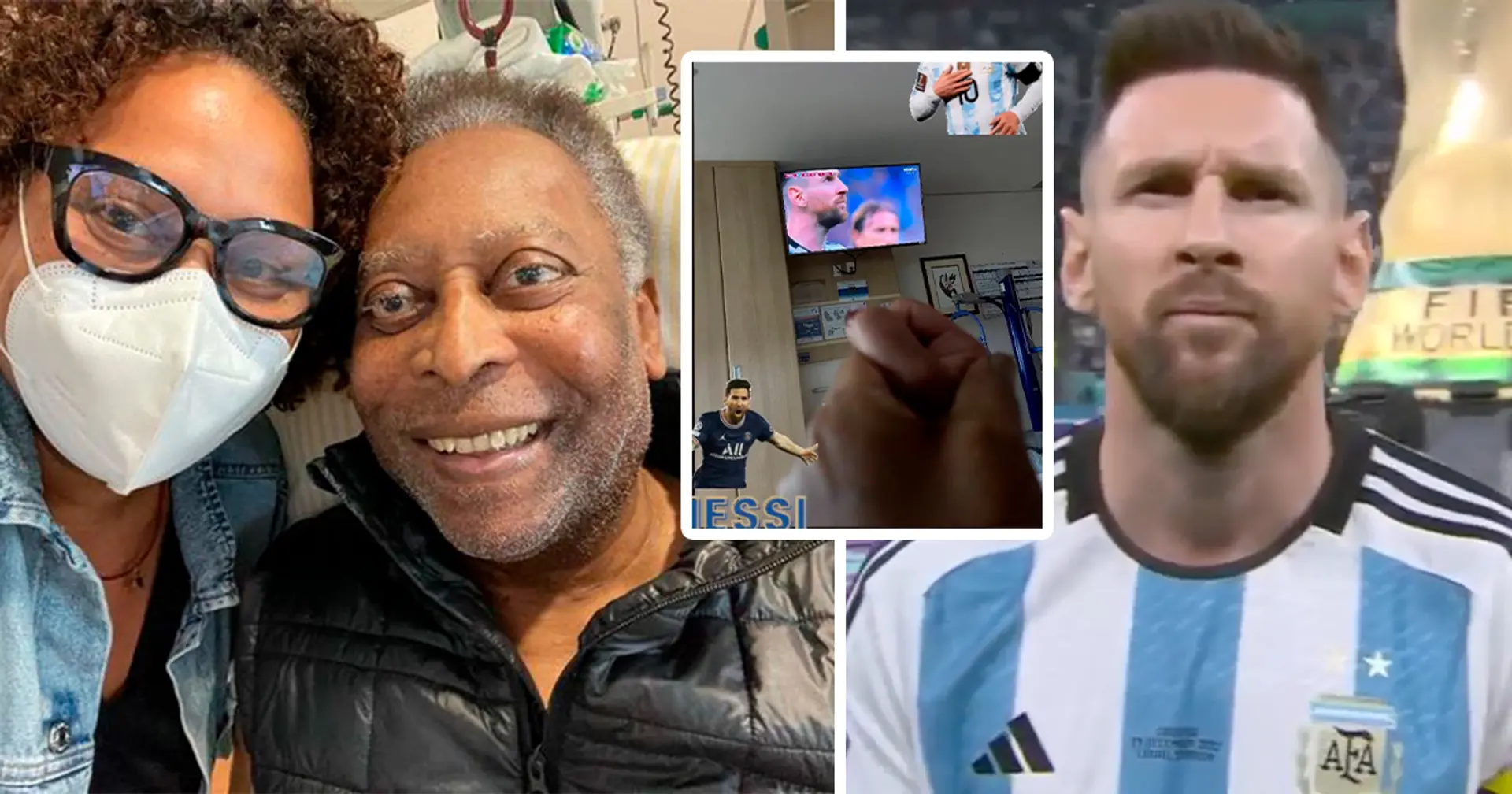 "Quelle belle chose": Pelé réagit à la performance magique de Messi contre la Croatie alors qu'il lutte contre un cancer à l'hôpital