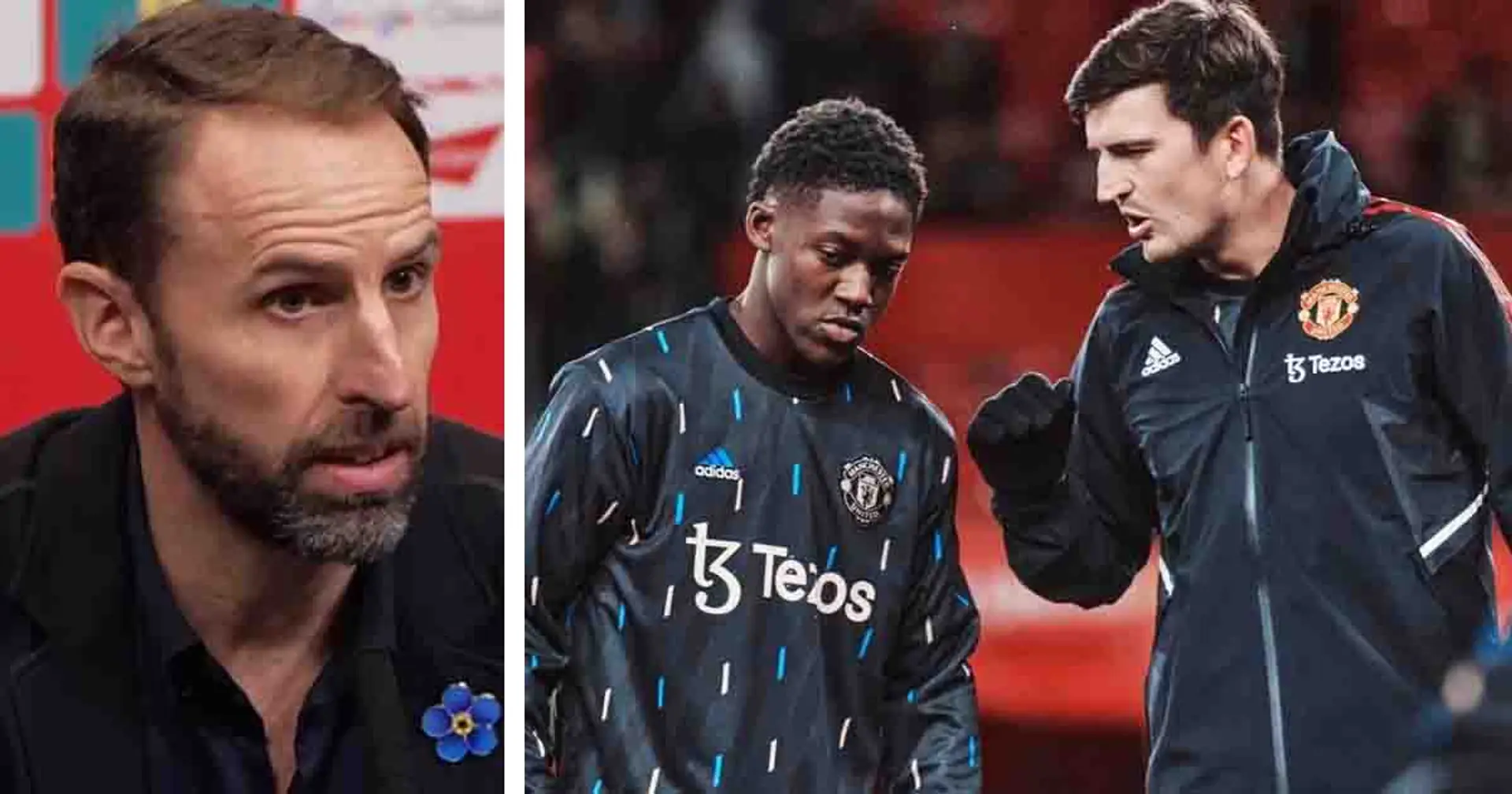 Two Man United players named in England squad, Southgate explains Mainoo snub