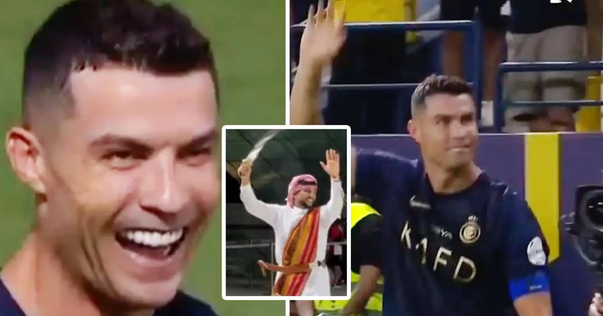 Cristiano Ronaldo shows off his new goal celebration and it looks weird  