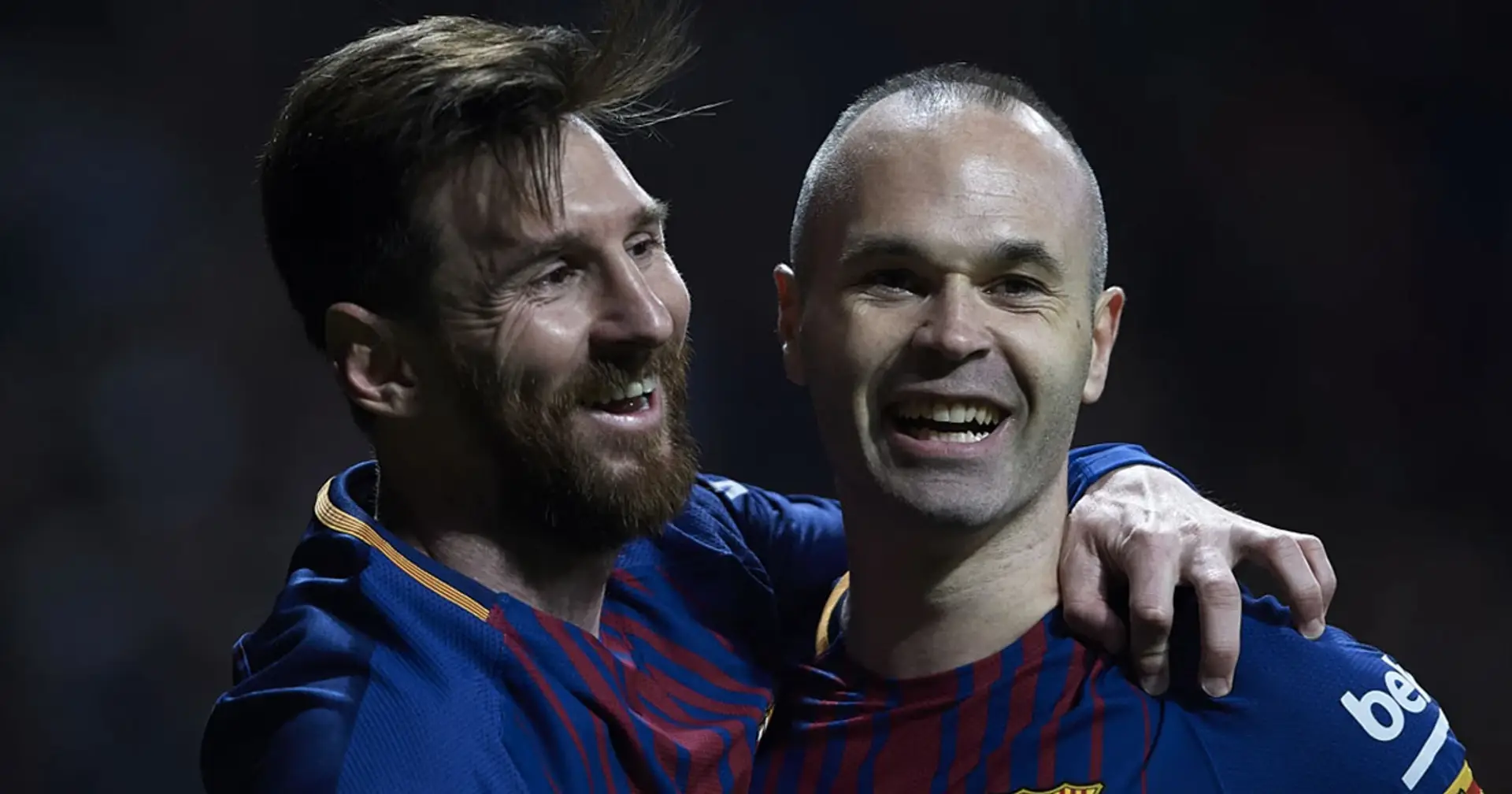 "Quand les choses empirent, j'aime qu'il soit proche": Messi explique son lien unique avec Iniesta