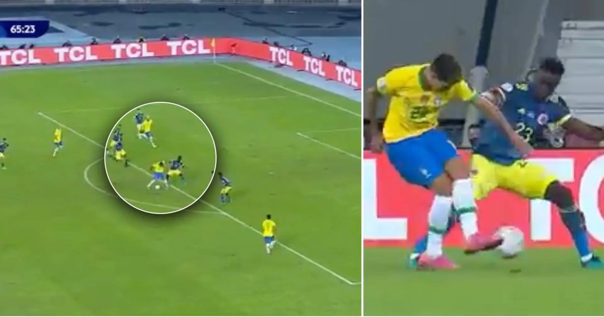 Magia brasiliana! Neymar e Firmino confondono i difensori con giocate spettacolari 