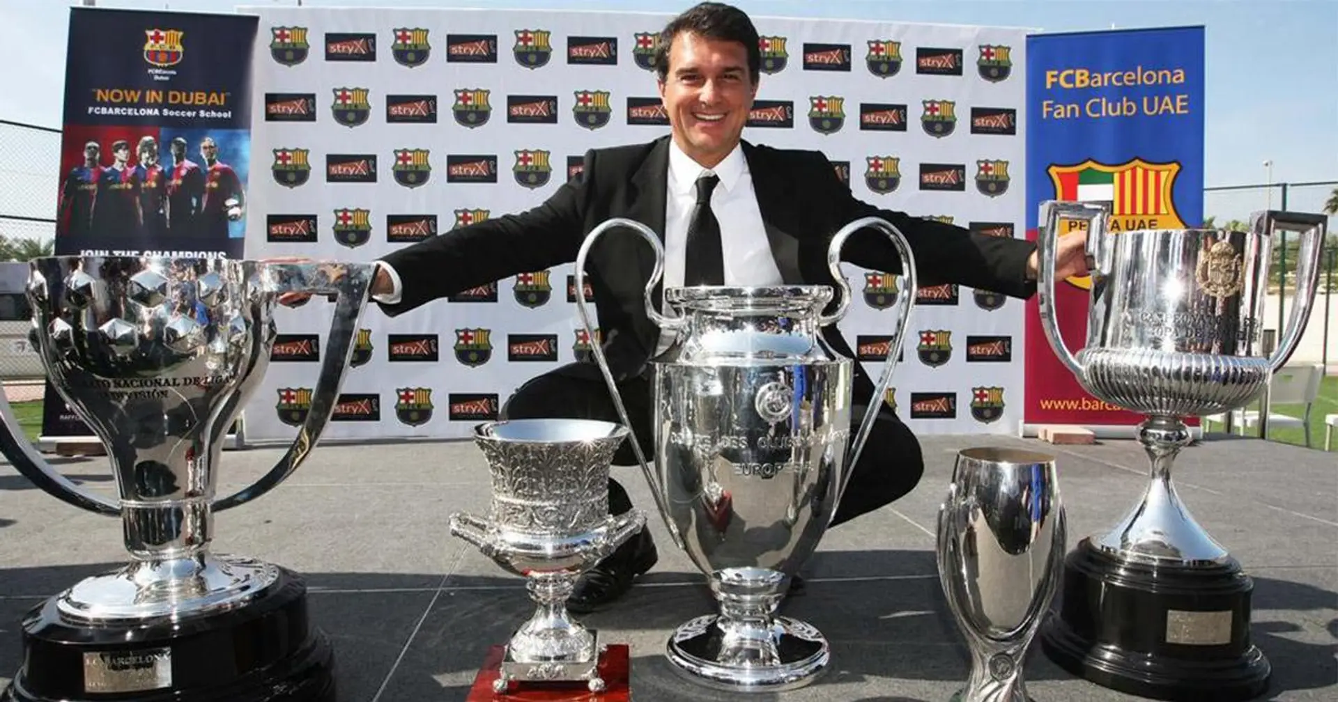 Combien de trophées le Barça a-t-il remporté lors de la première présidence de Laporta ? Aperçu en 5 points