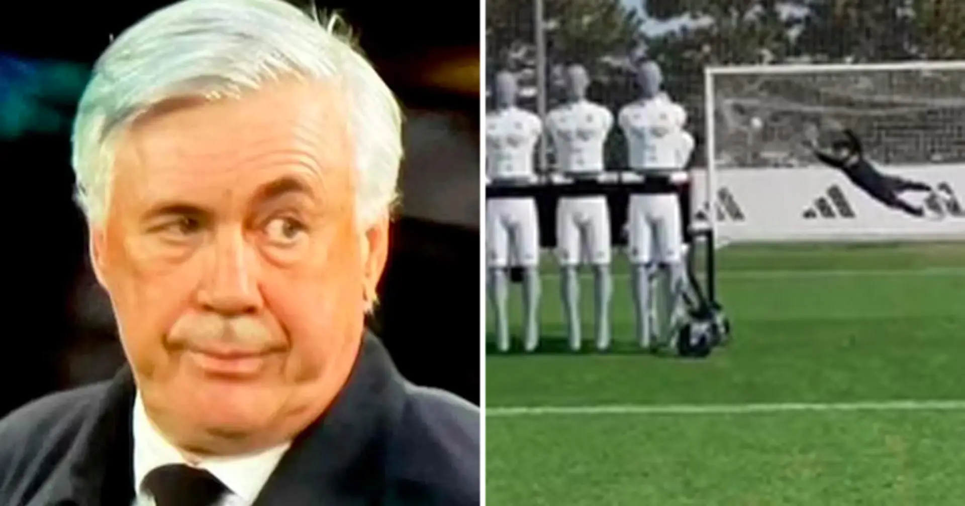 One Real Madrid player impresses teammates with free-kick routine in training – scores 3 in a row