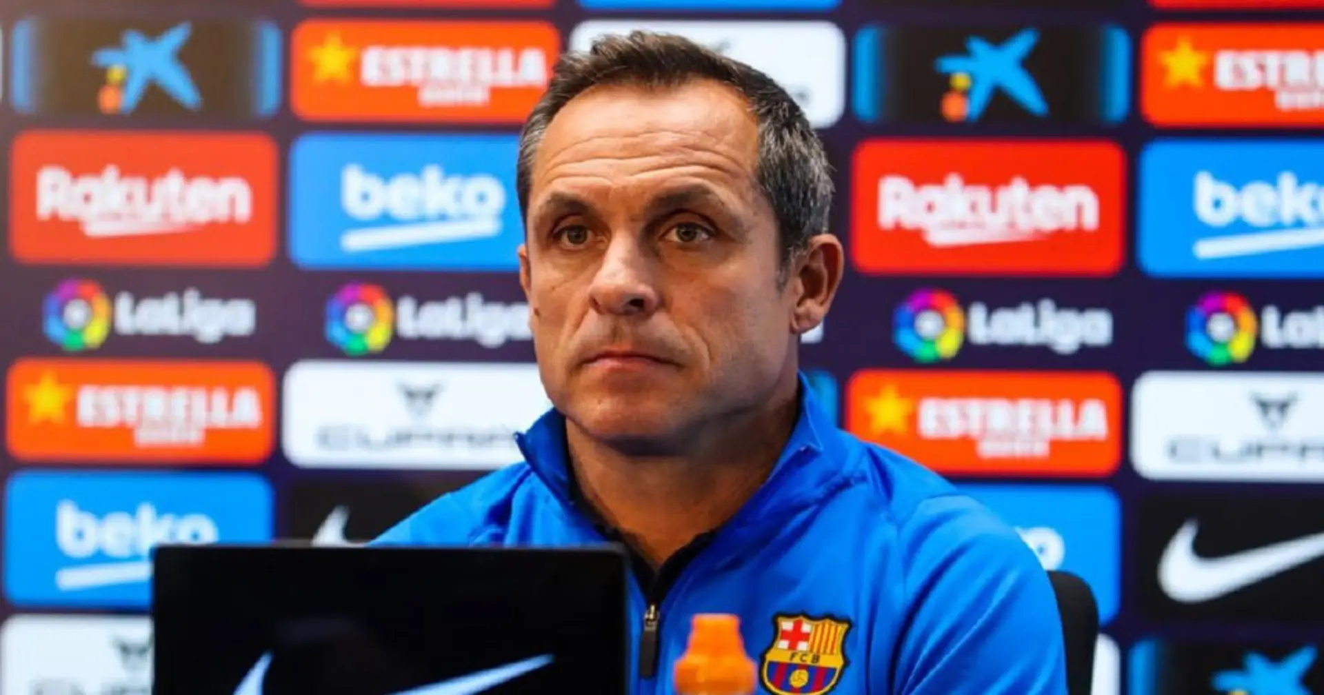 'I'm a winner': Barjuan comments on possible sacking as Barca B struggles continue