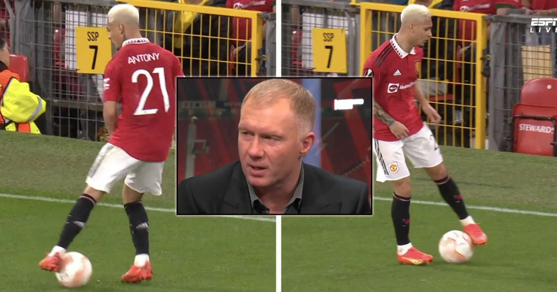 ‘He needs that knocking out of him’: Scholes slams Antony for turning skill vs Sheriff