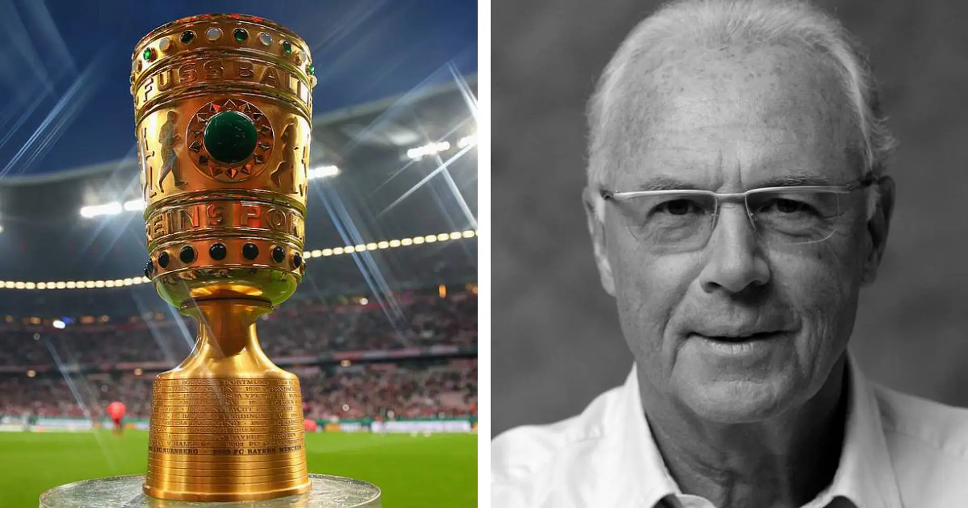 Benennung des DFB-Pokals nach Beckenbauer? Kohler: "Das würde ich zu 100 Prozent unterstützen"