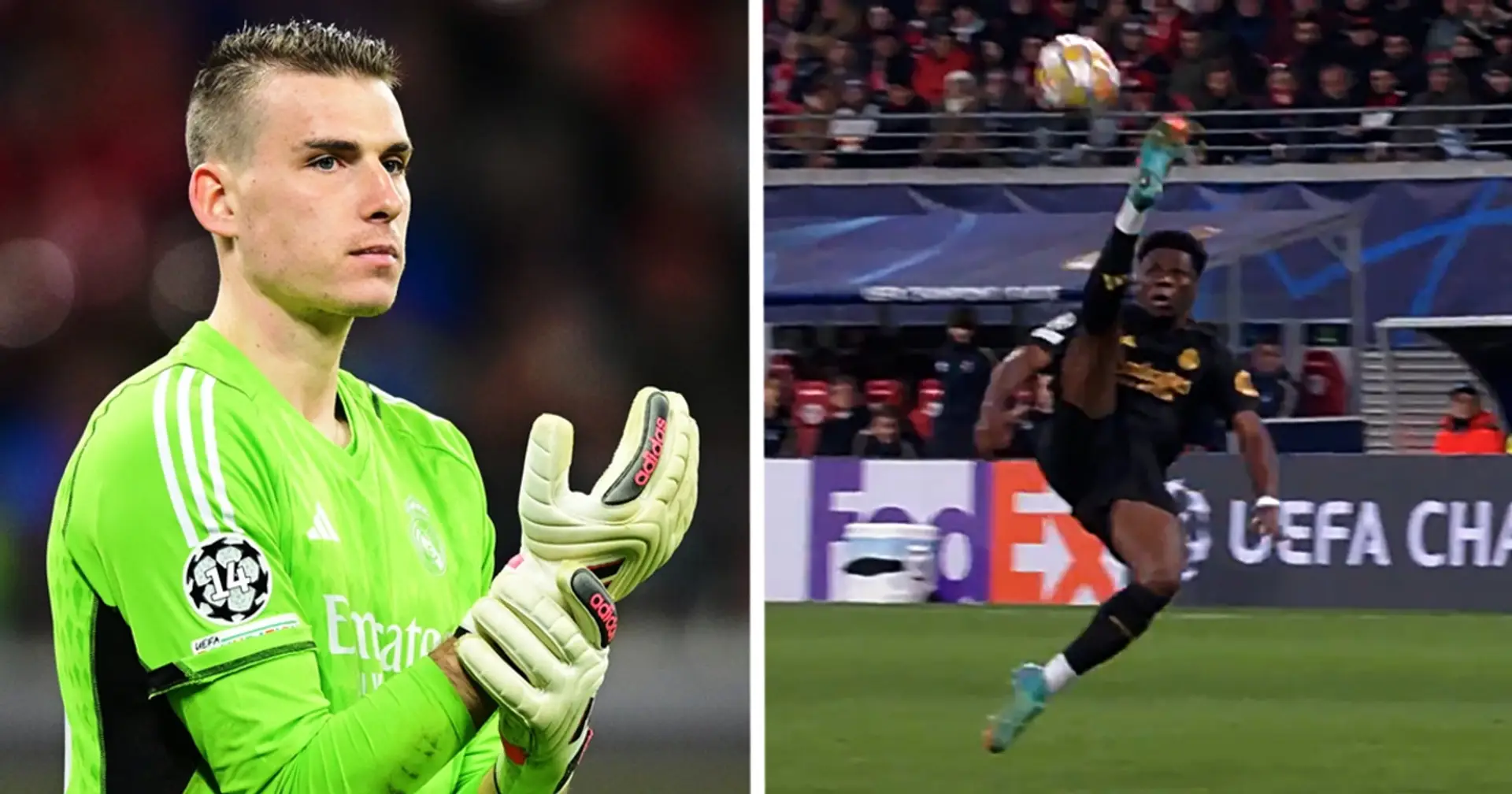 In a spectacular jump: how Tchouameni saved Lunin from a one-on-one in the Leipzig match