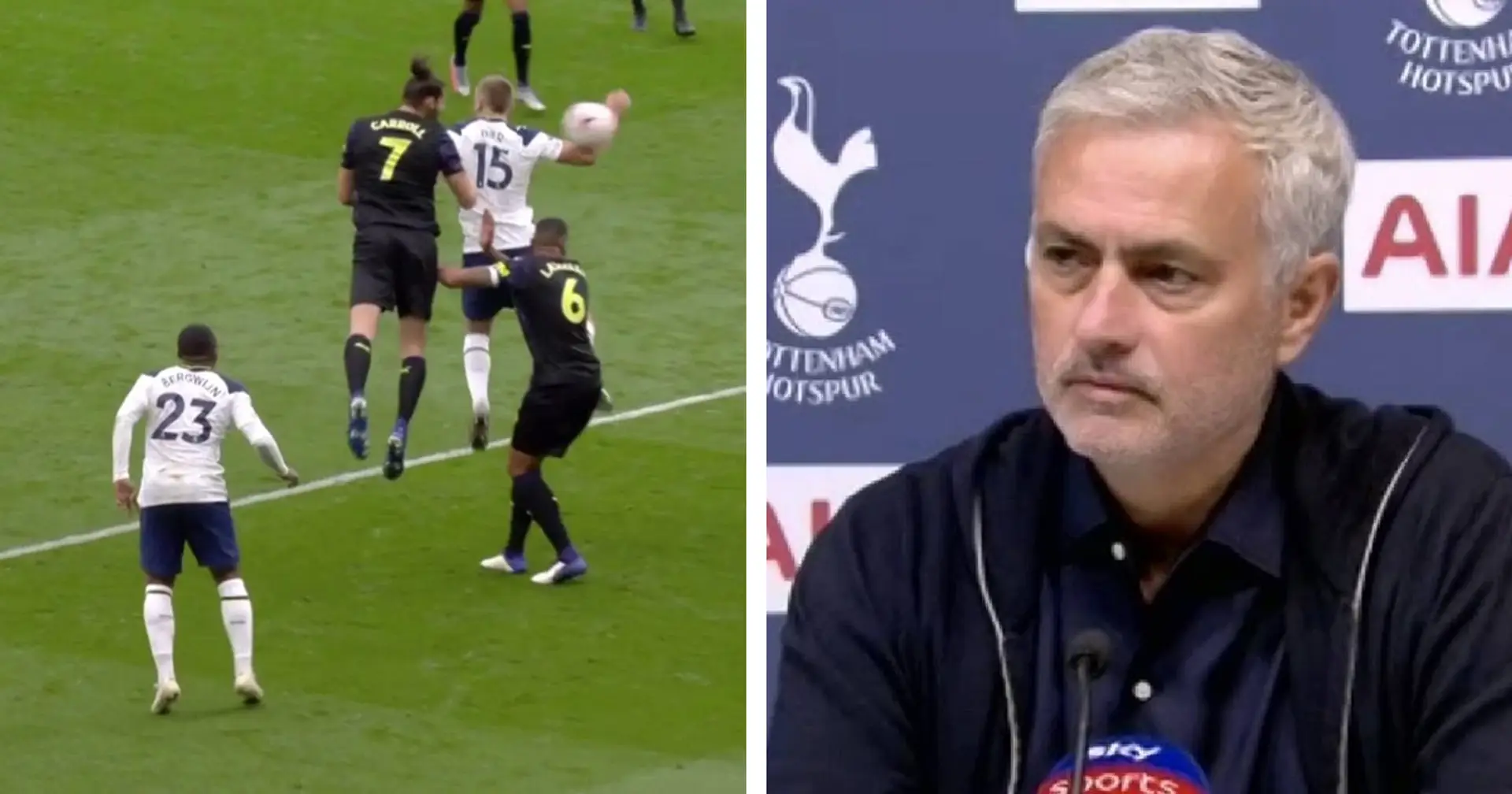 Mourinho: 'I realise now the difference between clubs with big history and others; Spurs' trophy history is not as big'