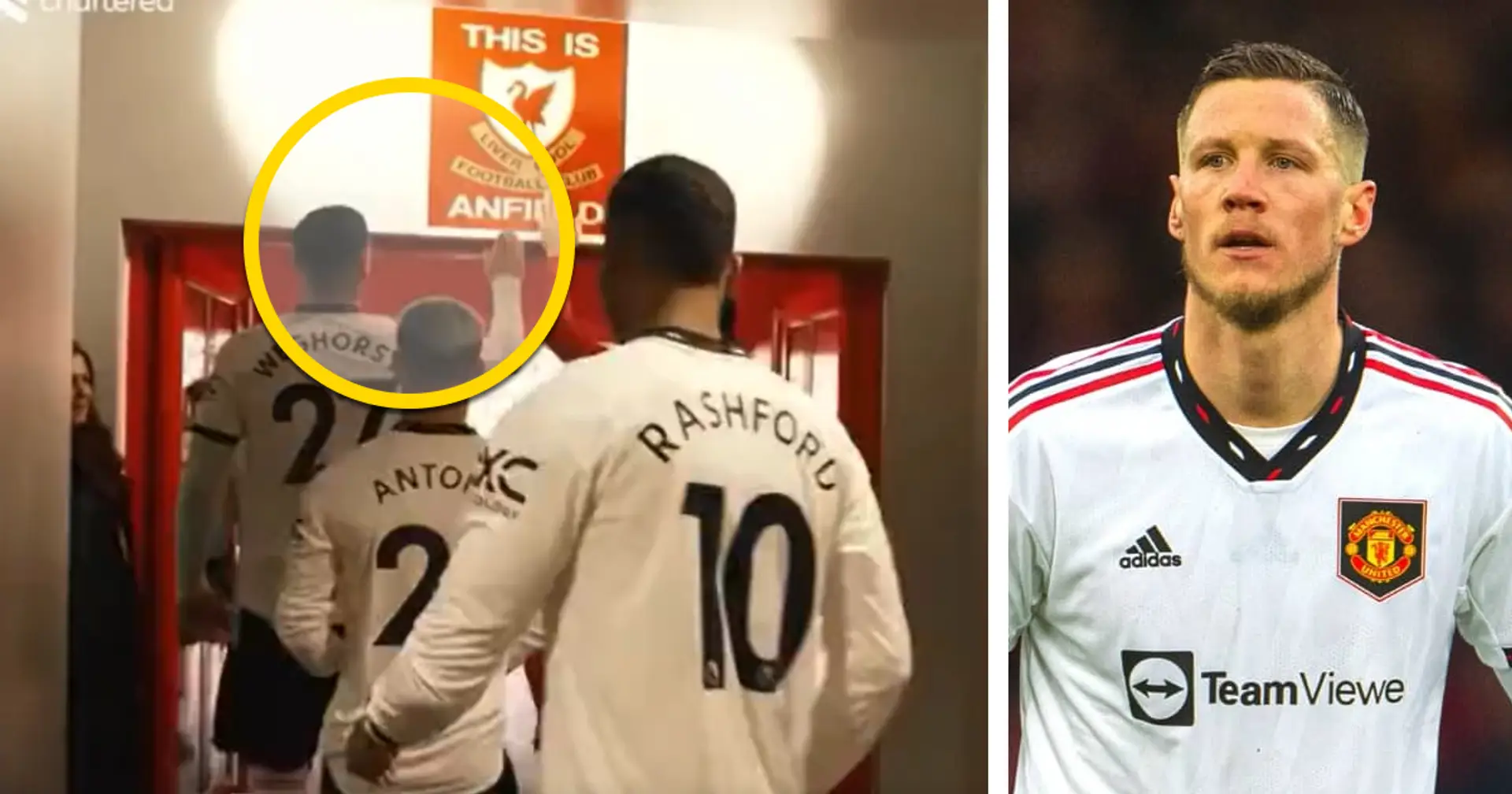 Weghorst has to explain himself after touching 'This Is Anfield' sign - not because he was Liverpool fan
