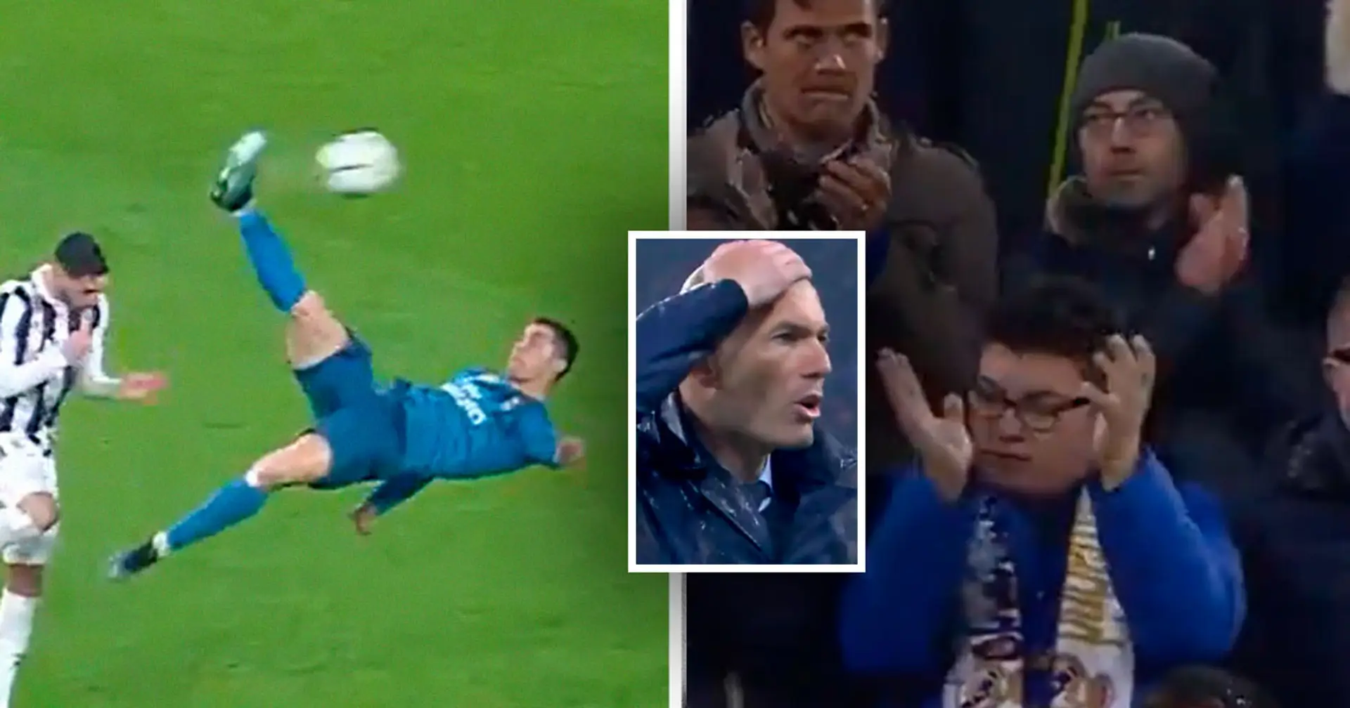 Esattamente 6 anni fa, Ronaldo segnò QUEL gol contro la Juve: i tifosi della squadra applaudirono, la reazione di Zidane ispirò molti meme