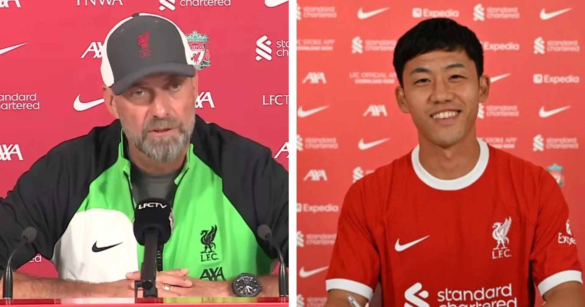 'He can have a similar impact': Klopp compares Endo to one Liverpool legend
