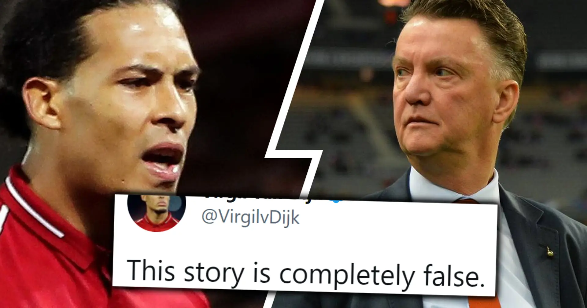 'Shame on you': Van Dijk calls out Mirror journalist on Twitter for sharing false story about supposed Netherlands squad 'revolt'