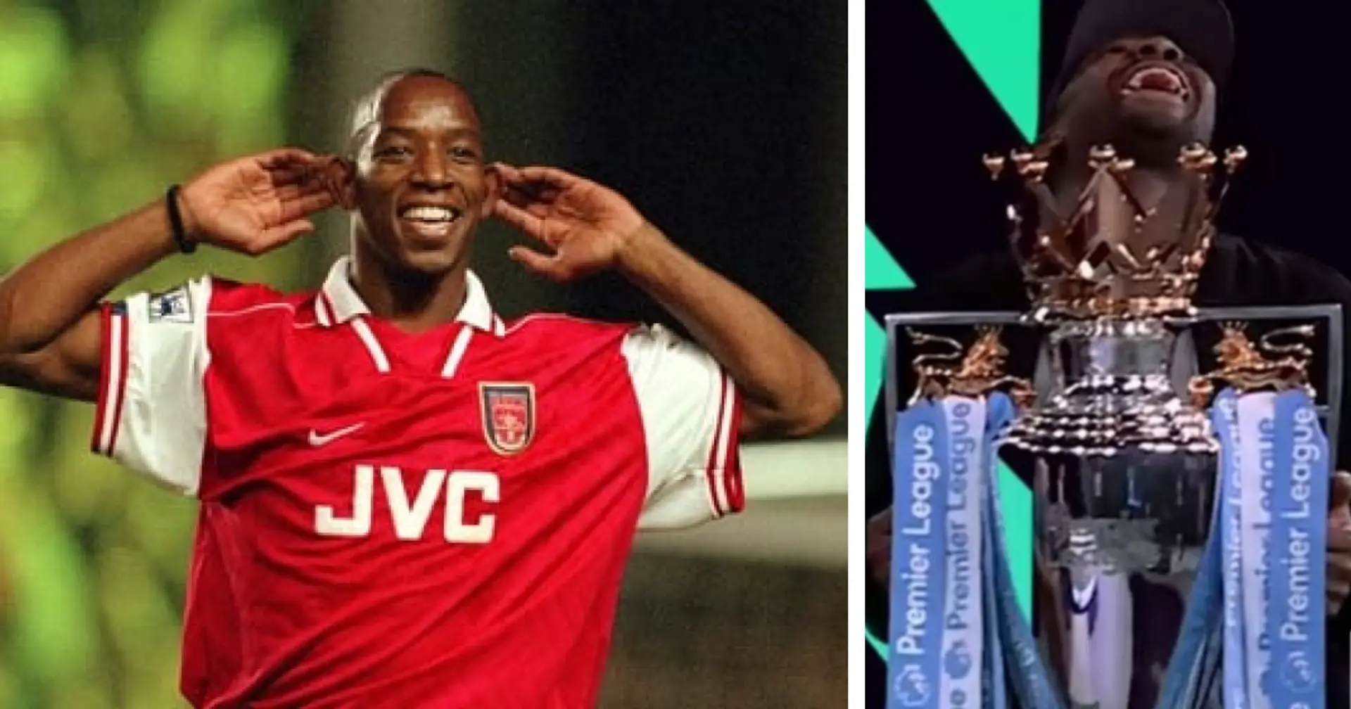 Ex-Man City star Wright-Phillips delivers Premier League trophy to his dad Ian Wright — reaction caught on camera