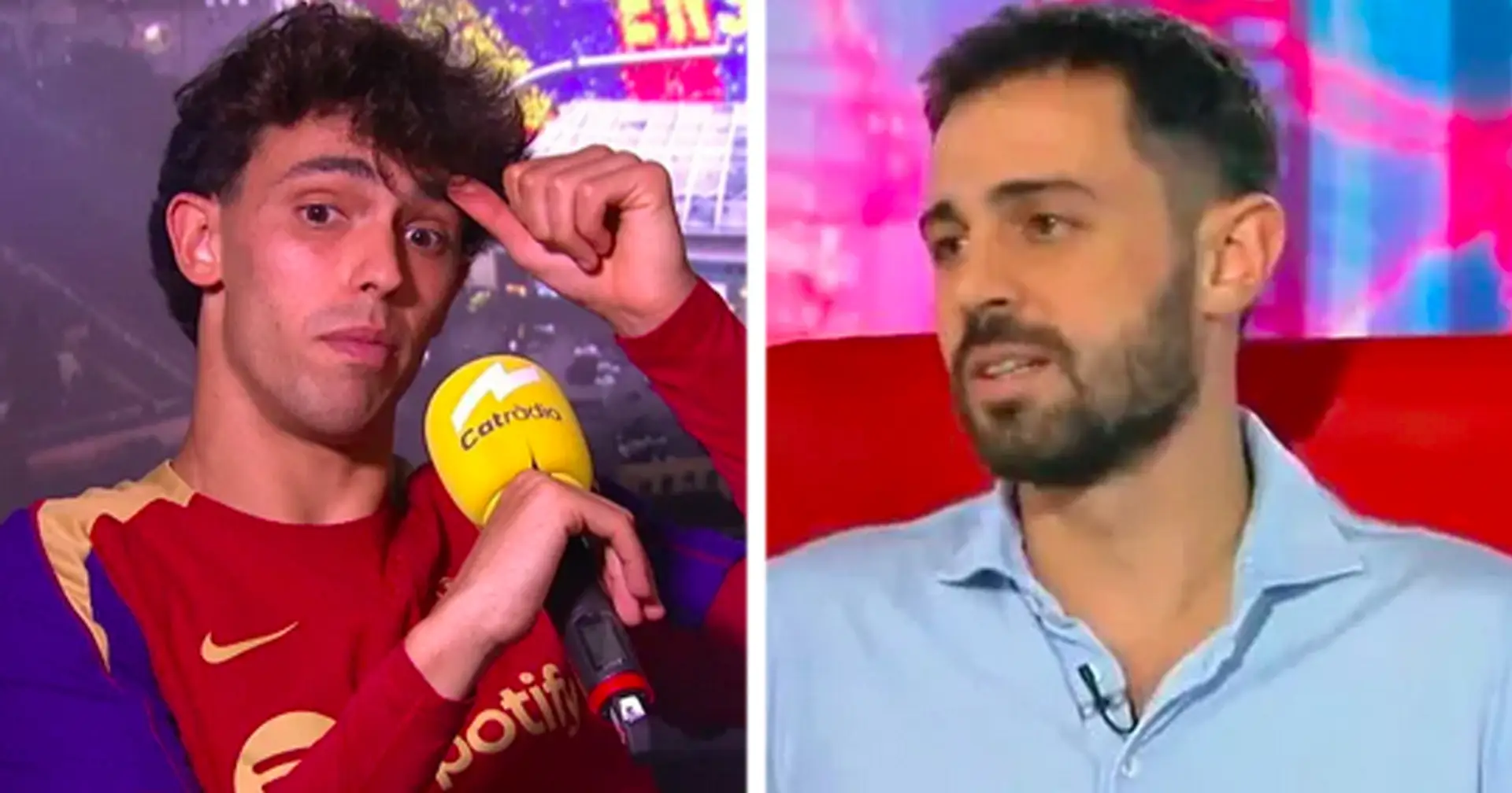 Joao Felix: I think I've convinced Bernardo Silva to join Barca