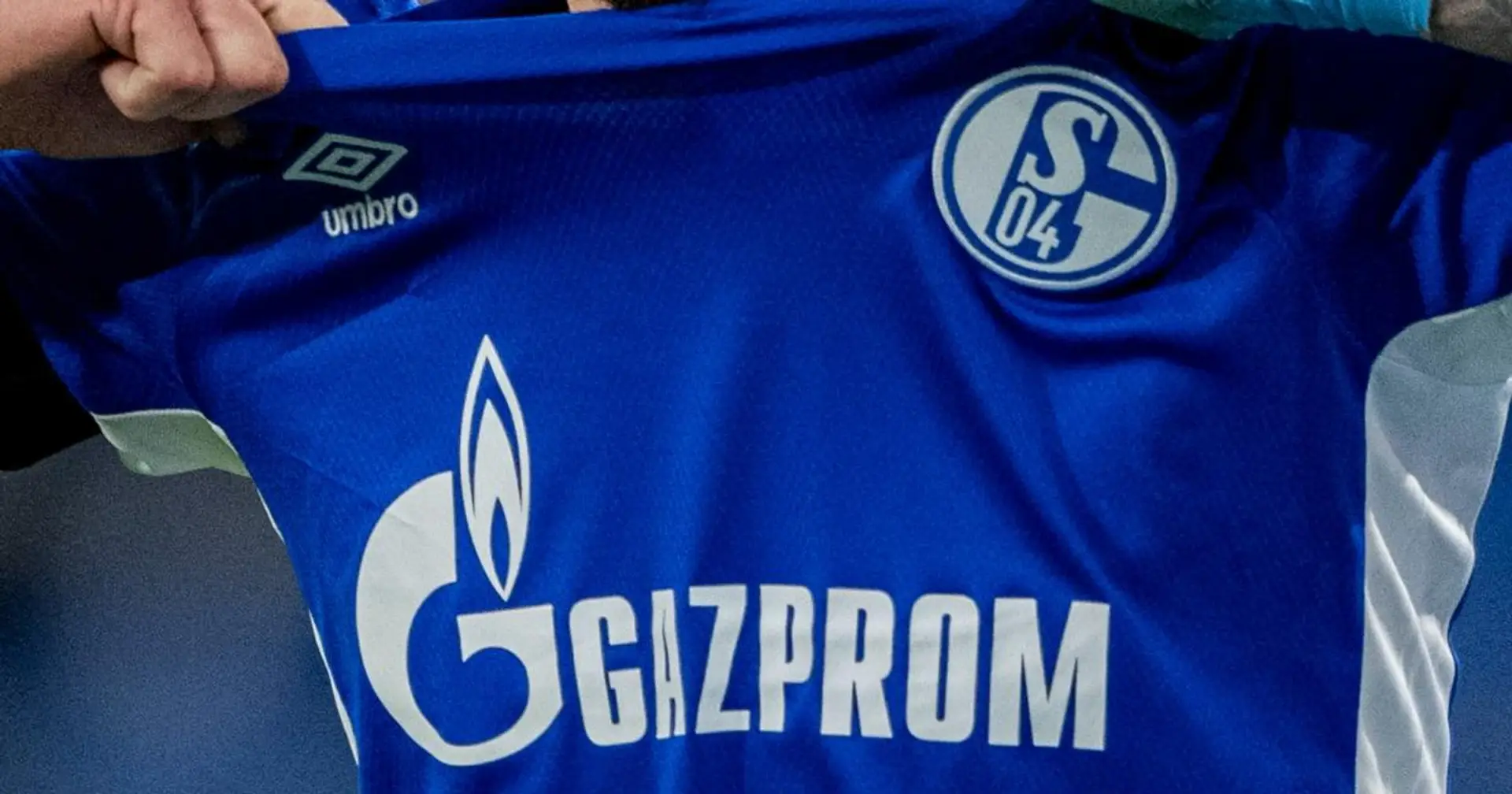 OFFICIAL: Schalke remove Gazprom name from team shirts