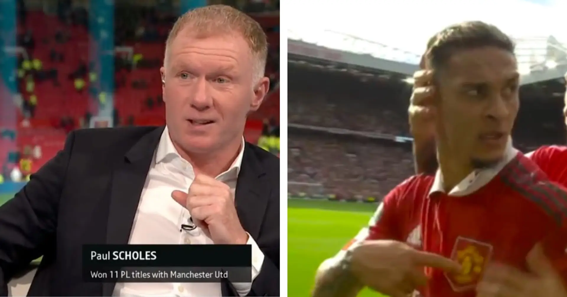 Scholes sends message to Antony & 2 more under-radar stories at Man United today