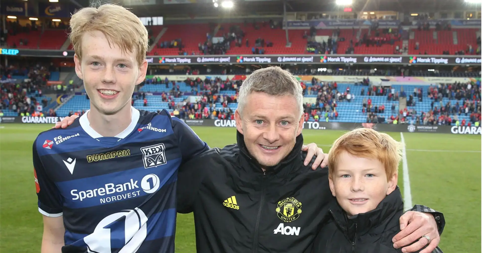 Solskjaer's son hilariously reacts to food comments & 4 more big United stories you might've missed