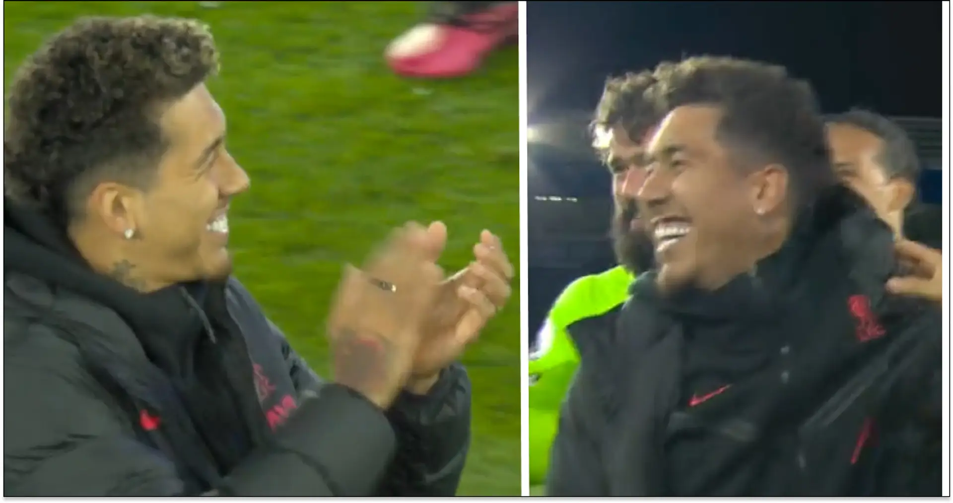 Video: Liverpool fans sing Firmino chant at King Power, Bobby all smiles