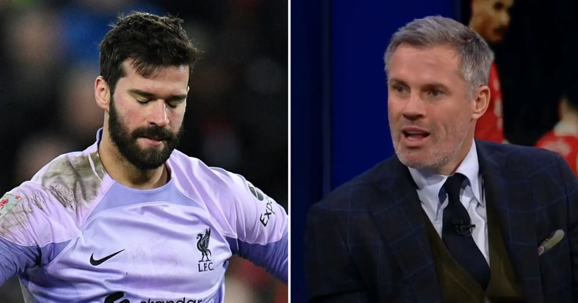 Jamie Carragher explains why he snubbed Alisson for Man of the Match award in Newcastle win