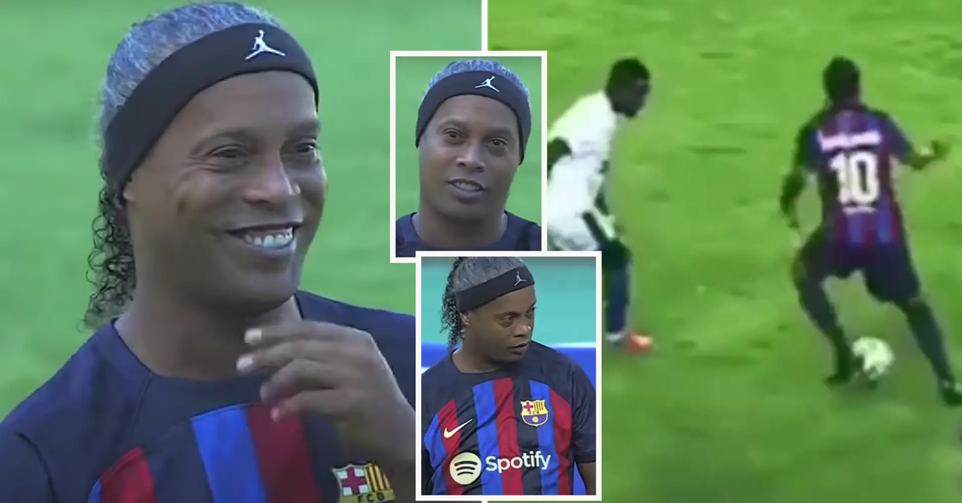 Immer noch derselbe Zauberer: Ronaldinho gab eine Show in Sambia (!) - auch mit 43 Jahren ist er nicht zu stoppen