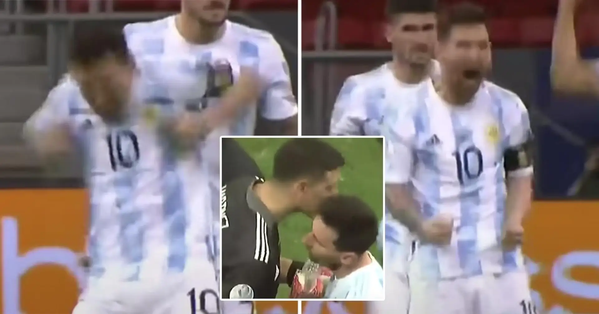 Cris, sourires, frustration : les émotions de Messi lors de la séance de tirs au but  épique vs Colombie filmées