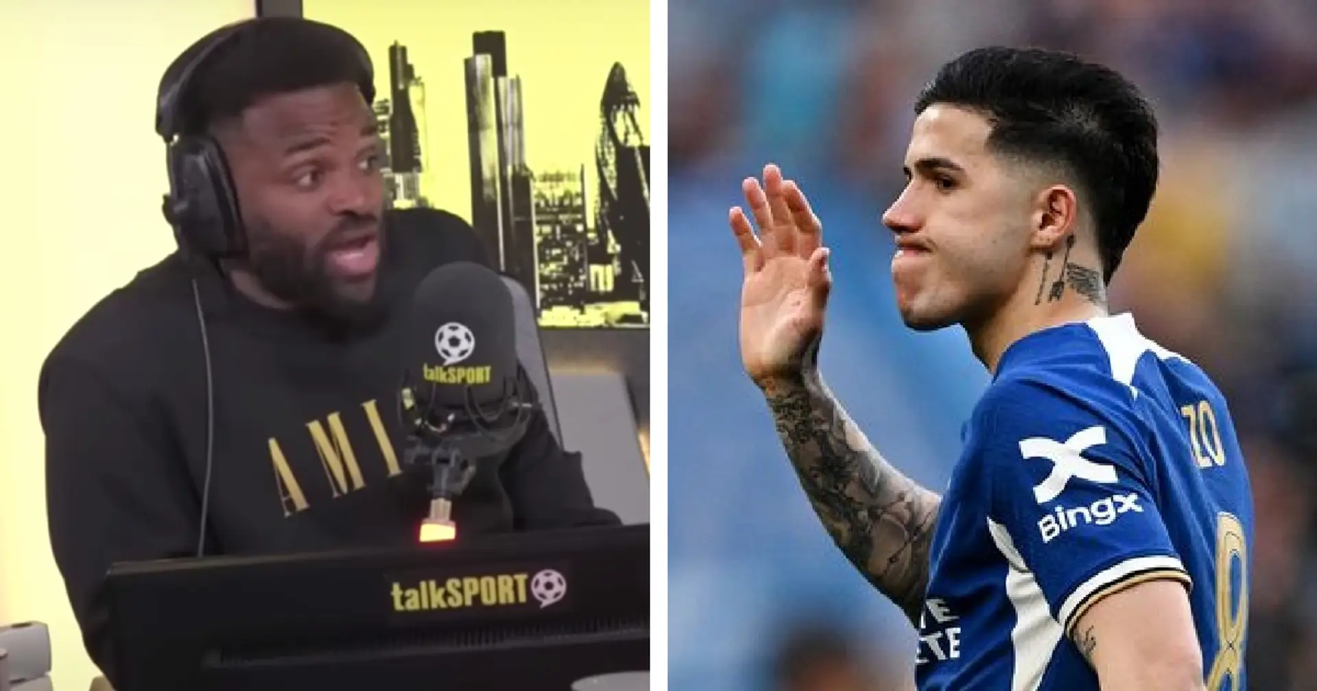 'What does he do well?': Darren Bent slams Enzo Fernandez for 'embarrassing' Arsenal performance