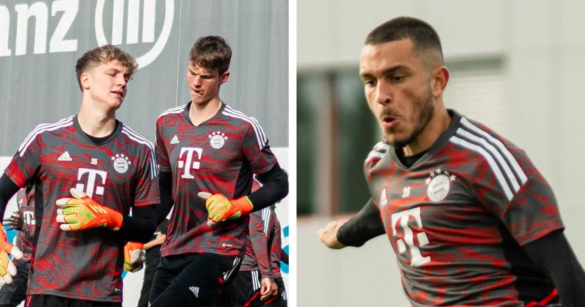 Bayern mit 4 Campus-Talenten gegen Inter? Sie nahmen am heutigen Abschlusstraining teil