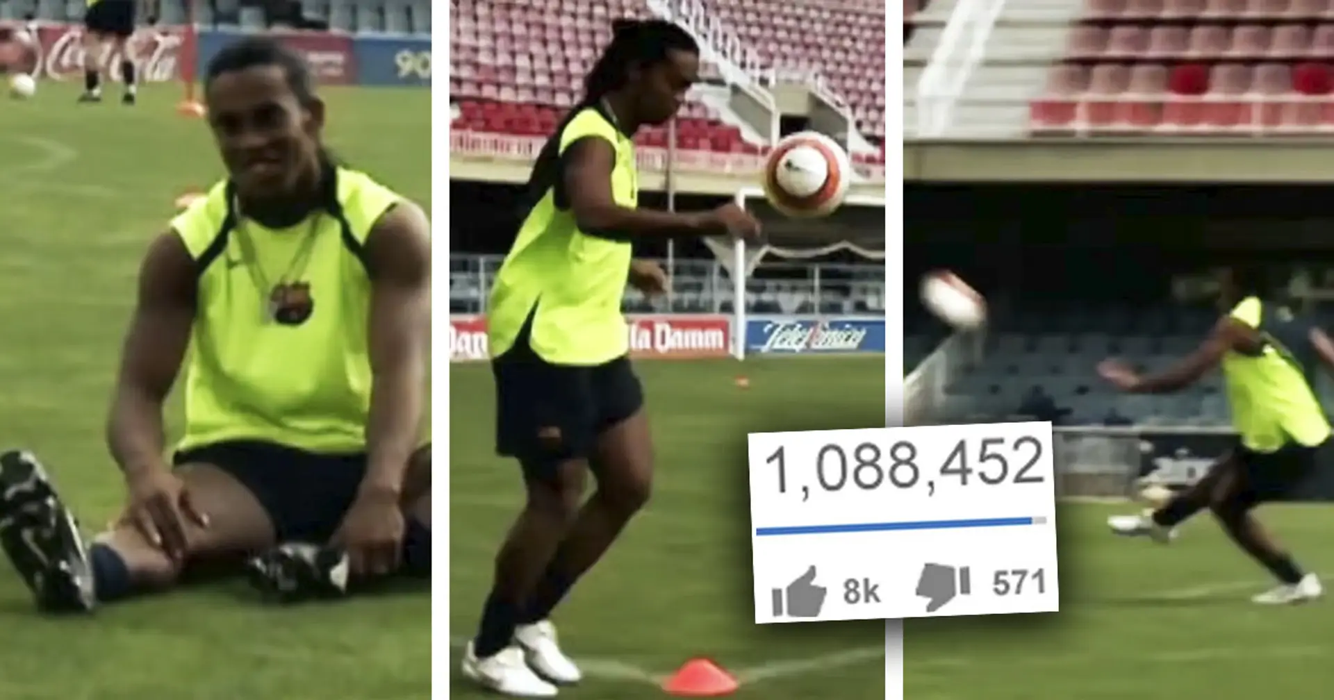 El primer vídeo de YouTube que alcanzó el millón de visitas fue en realidad sobre Ronaldinho: por qué es tan popular