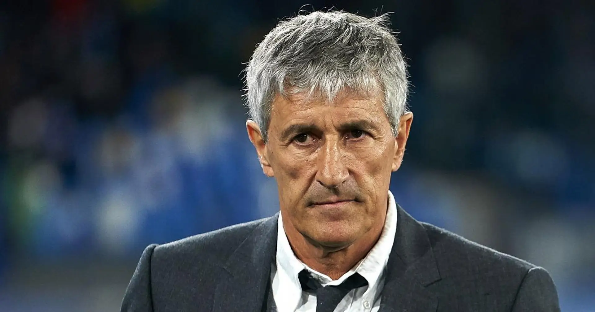 Setien believes it's 'nice to know' CL draw but focus remains on La Liga