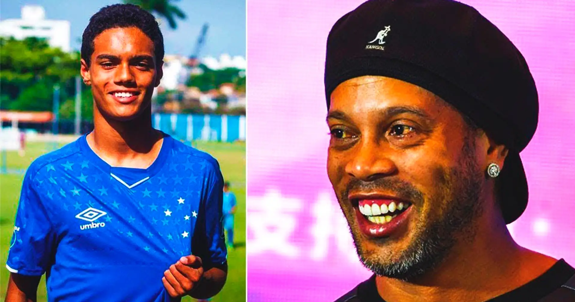 Ronaldinho's 17-year-old son currently on trial at Barcelona, his future explained