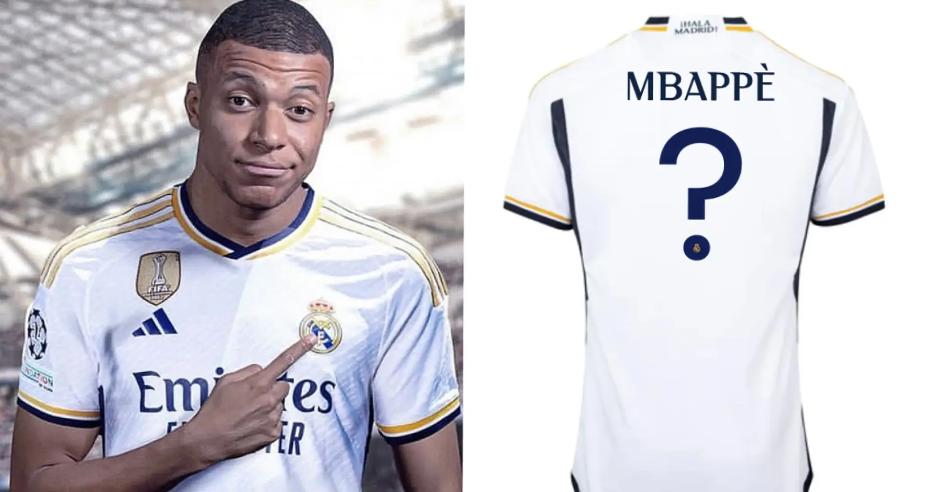 Mbappe's jersey number at Real Madrid next season revealed