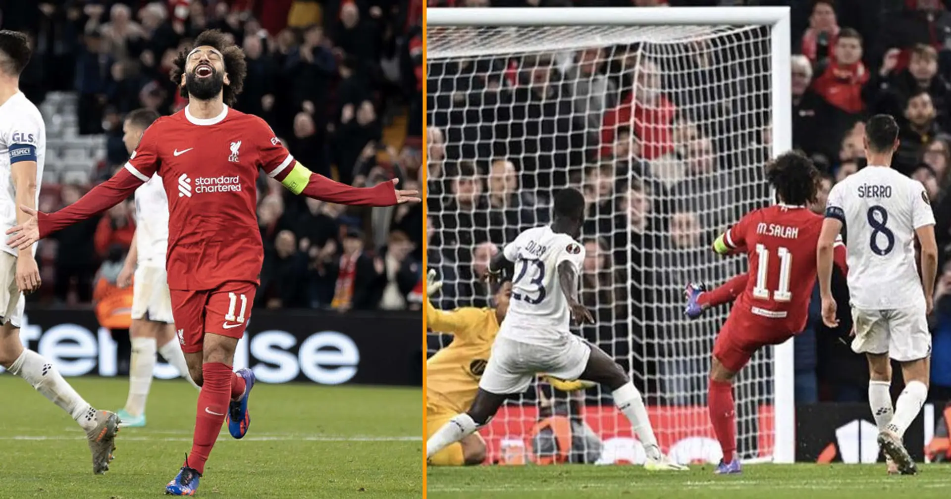 Salah sets new English record with rare goal