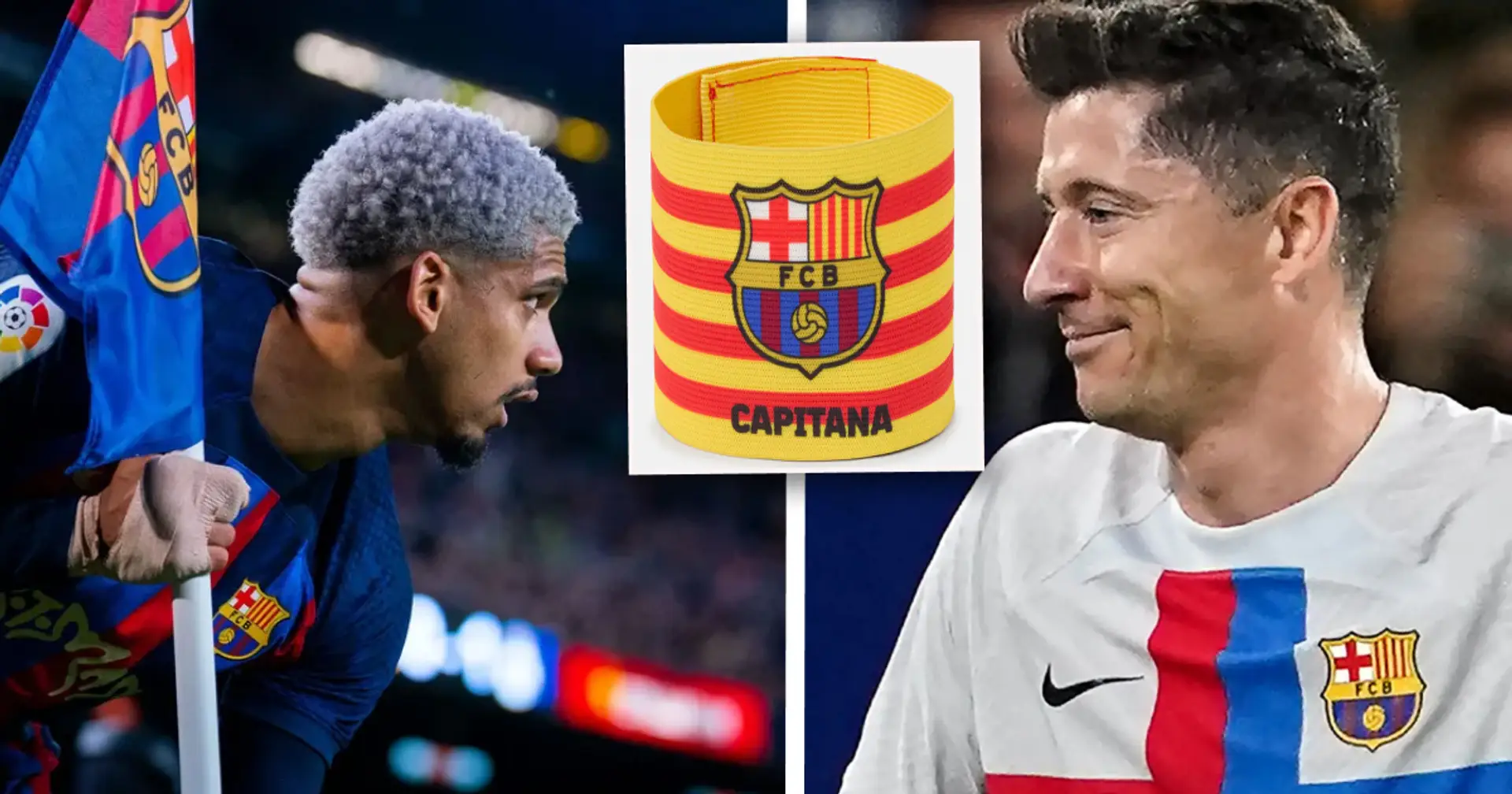 Barcelona confirm their 4 captains for next season — Lewandowski ignored