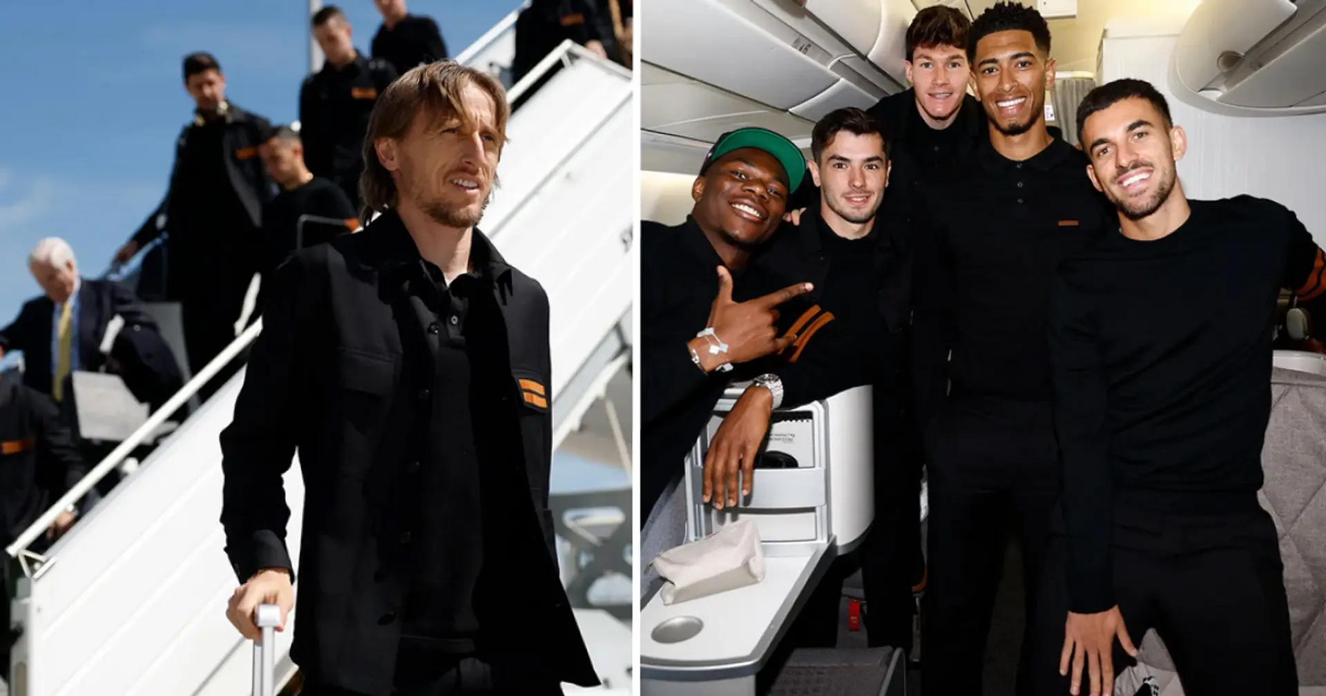 10 best pics as Real Madrid arrive in Munich for Champions League semi-final