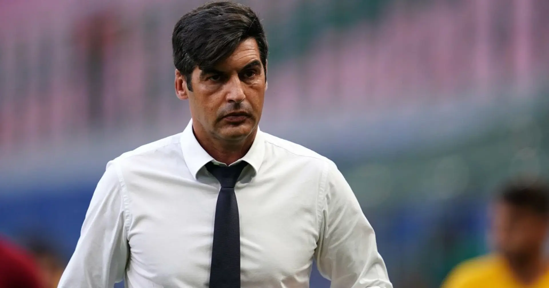 Non c'è pace per Fonseca: il motivo per cui è saltato l'accordo dell'ex allenatore della Roma con il Tottenham