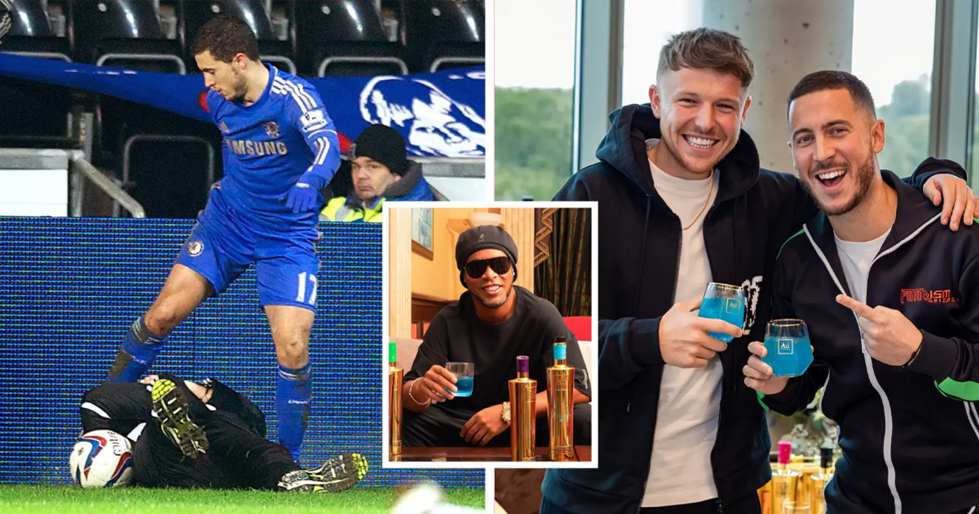 The ballboy Hazard kicked 11 years ago is now a millionaire: He owns a business worth an estimated £40m