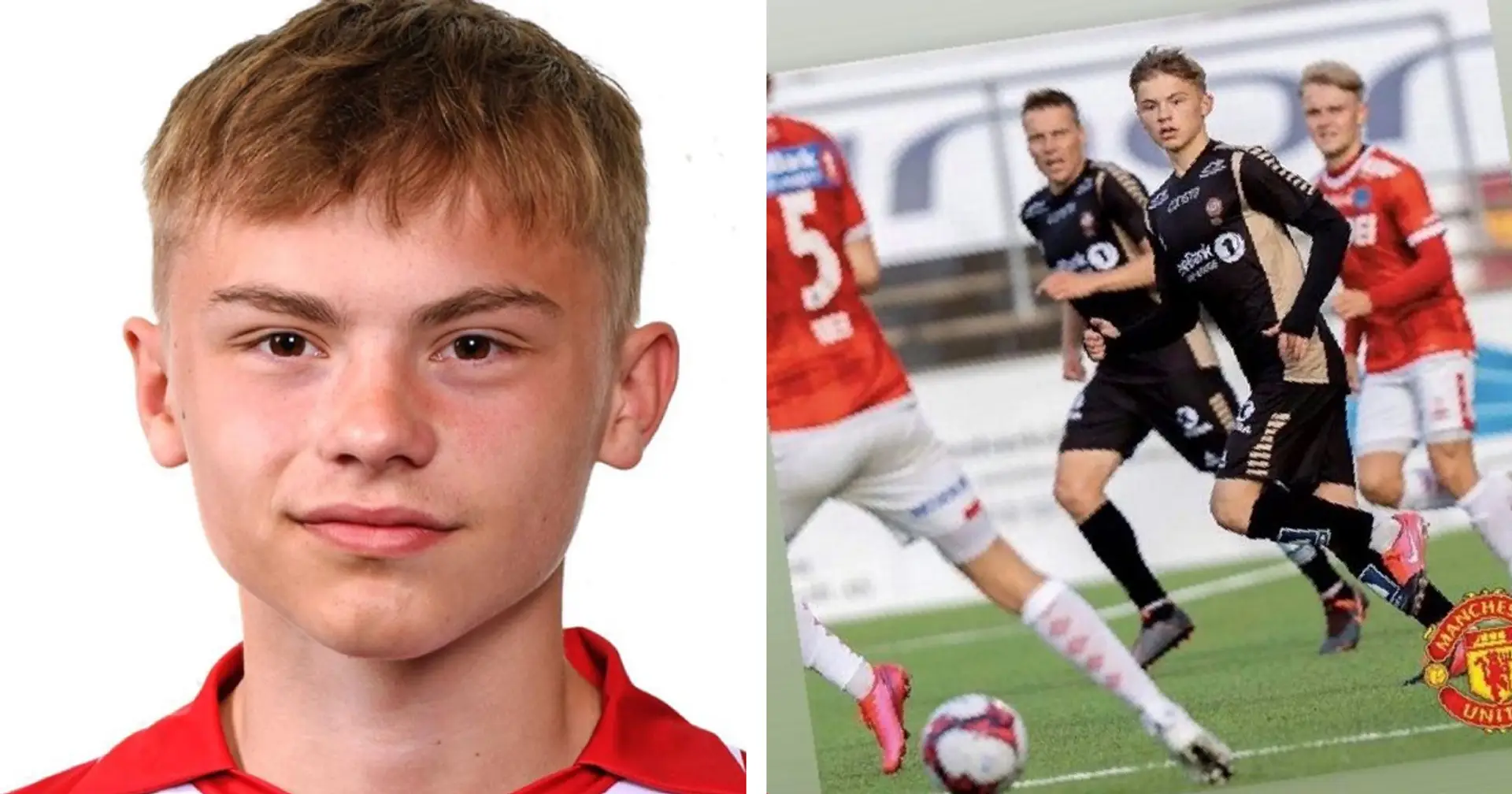 One for the future: Isak Hansen-Aaroen confirms Man United move on Instagram