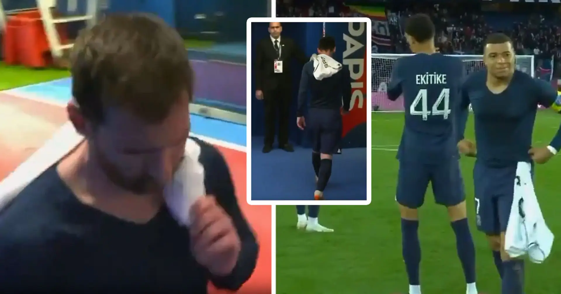 Spotted: Devastated Messi leaves stadium early after PSG fans boo him
