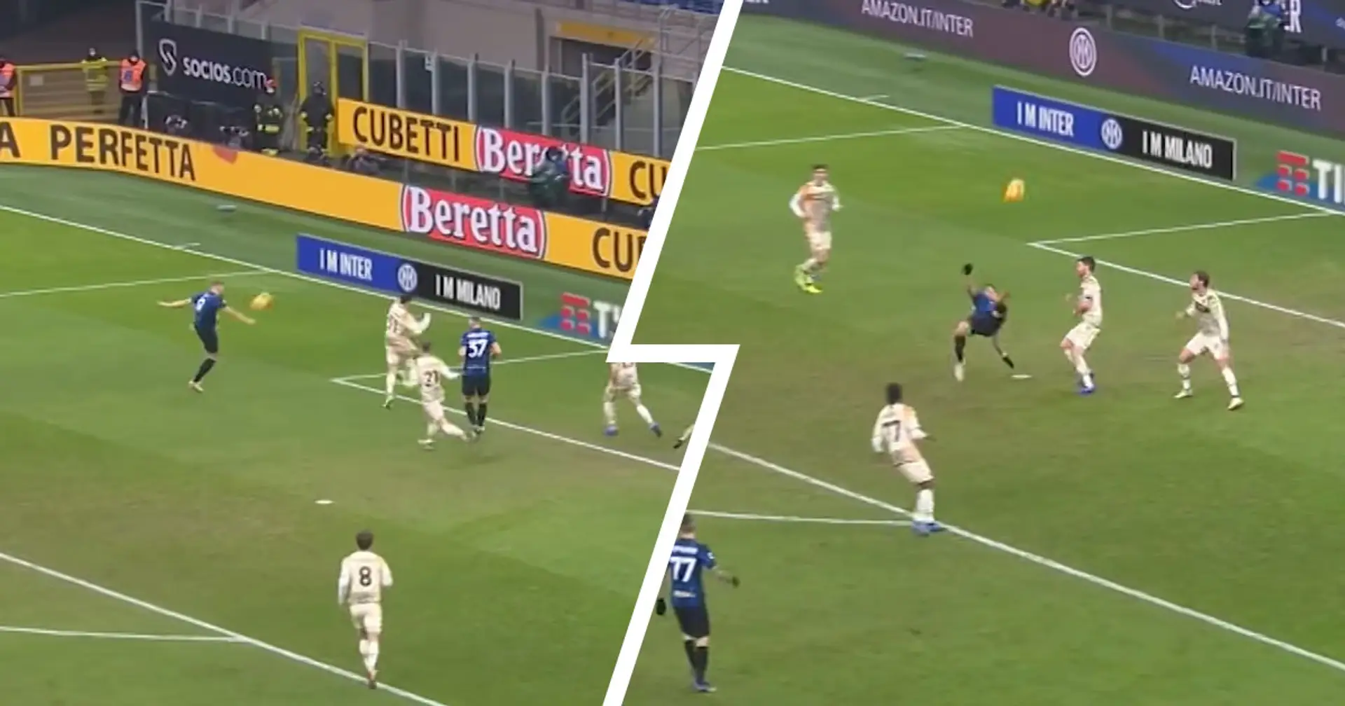 Il tiro al volo di Dzeko e non solo: 3 episodi della partita dell'Inter che potresti esserti perso