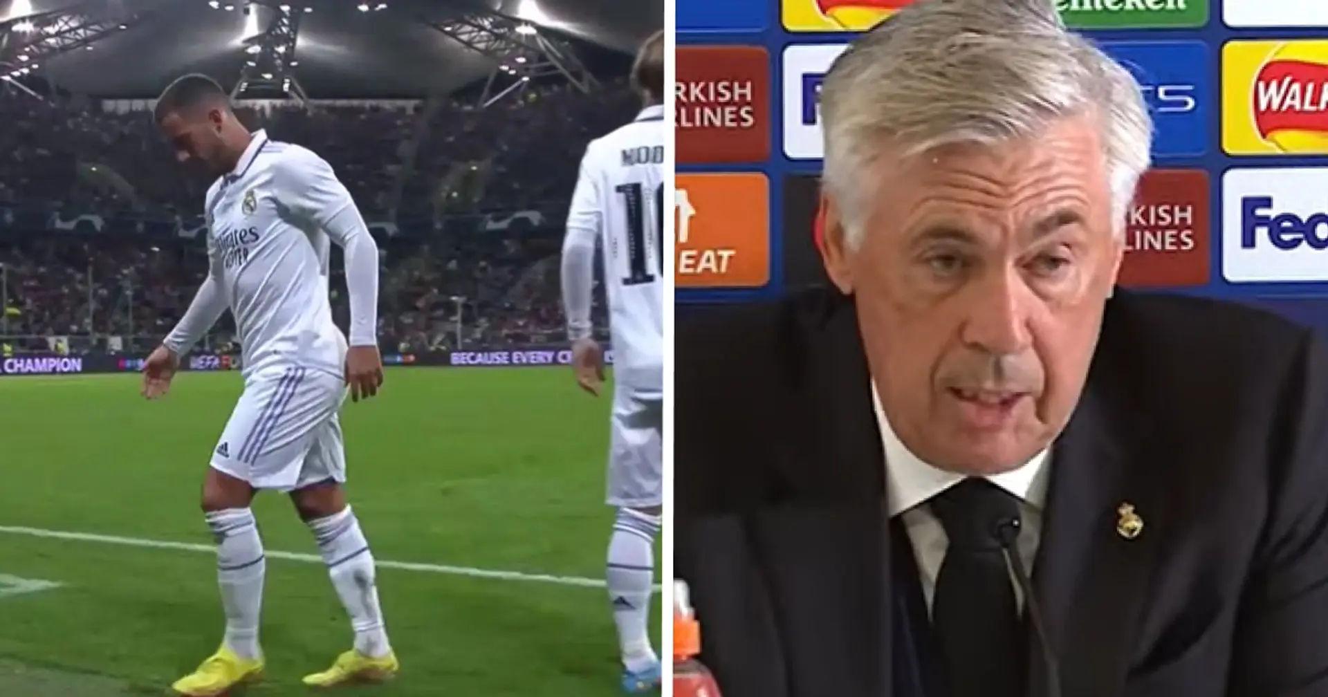 Ancelotti rend son verdict sur la performance de Hazard face au Shakhtar