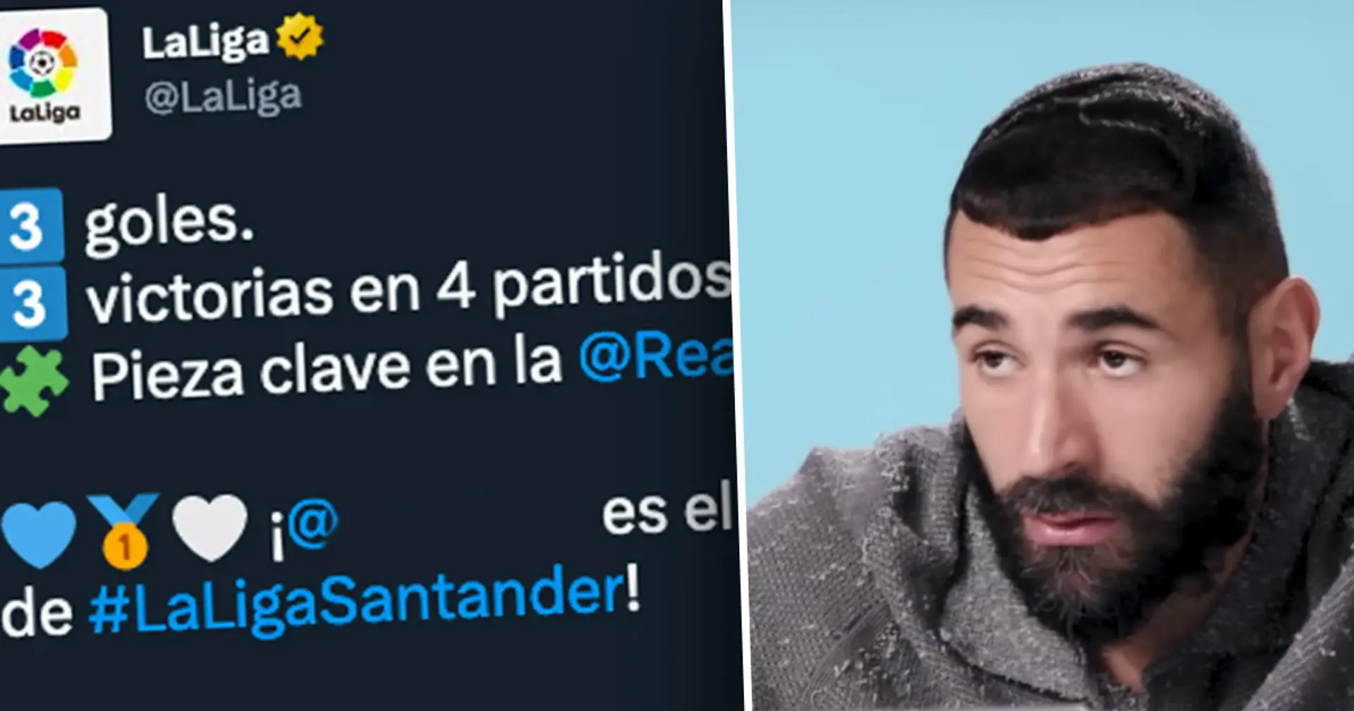 Benzema overlooked as La Liga unveil Player of the Month in January