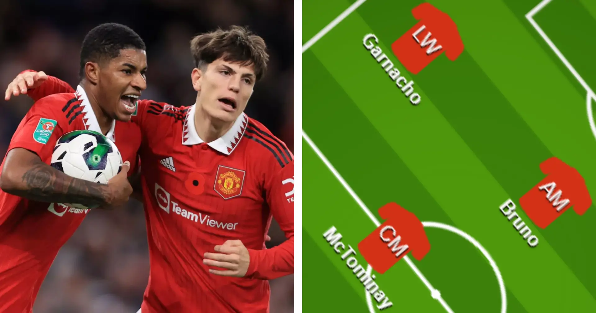 'Pellestri, Rashford and Garnacho': Man United fans select ultimate XI for Bayern clash