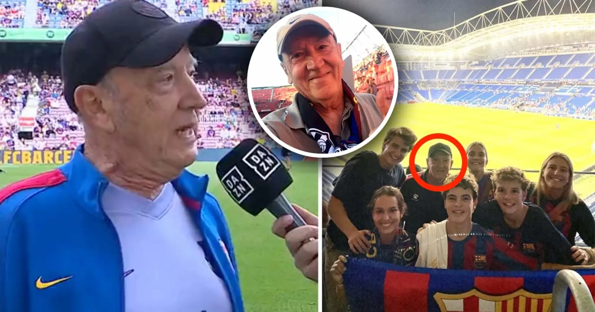 'I missed only one Barca game in 50 years. I was in the intensive care that day': Life-long fan Luchi Parettchi