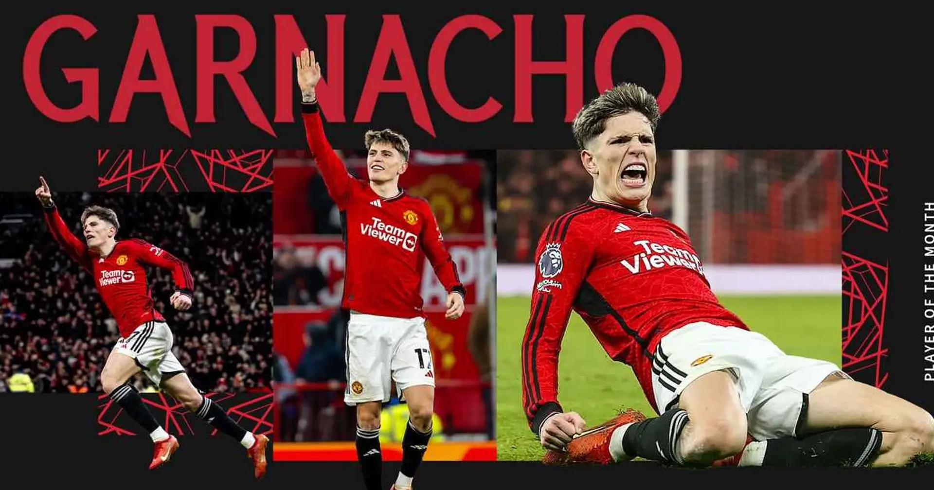 Garnacho named Player of the Month & 2 other under-radar Man United stories today